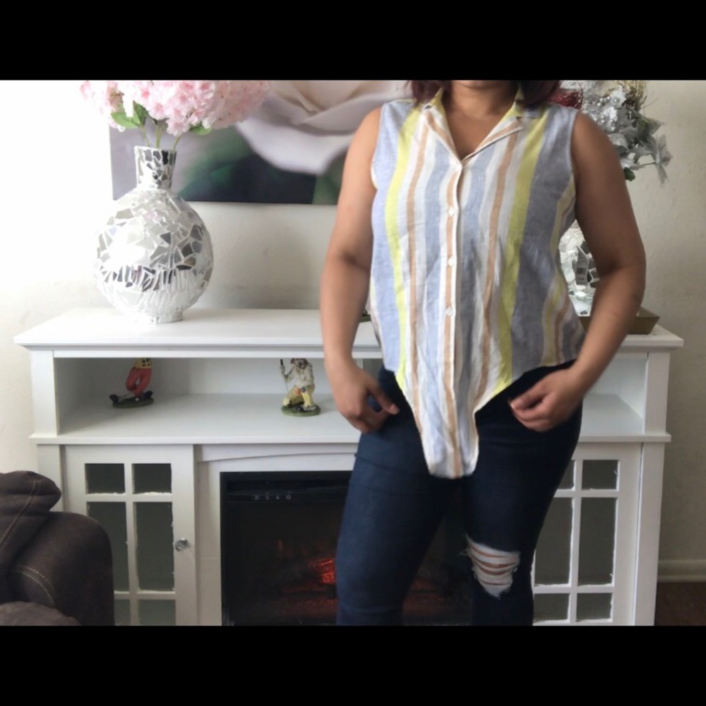 🍀Beach Lunch Lounge Collection Blouse Woman SizeL